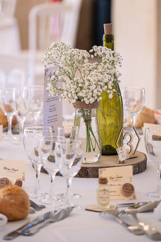 Les centres de tables